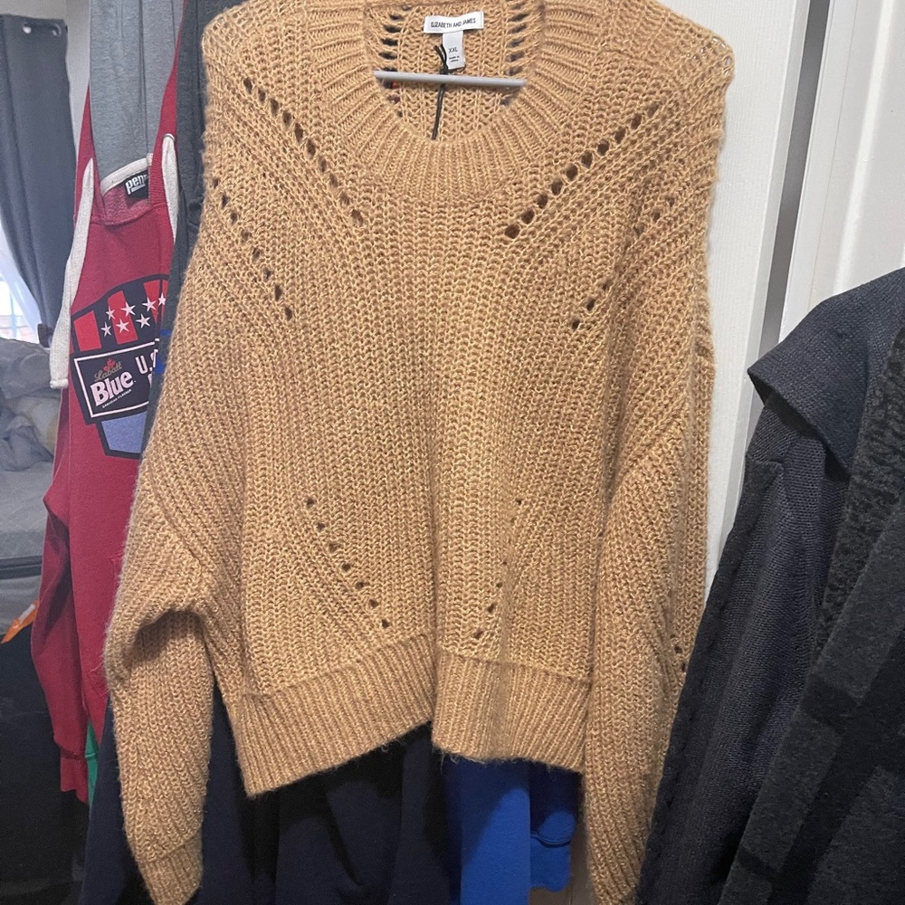 Elizabeth and James crop sweater